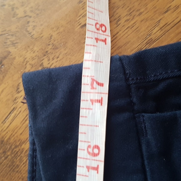 Style & Co Navy Cotton Blend Crop Pants with Pockets Size 14P - Picture 10 of 16
